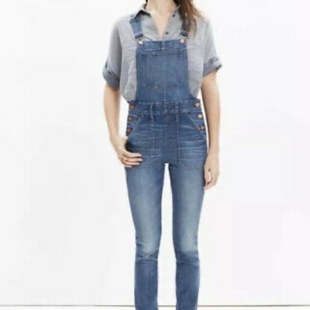Madewell Blue Denim Women's Overalls